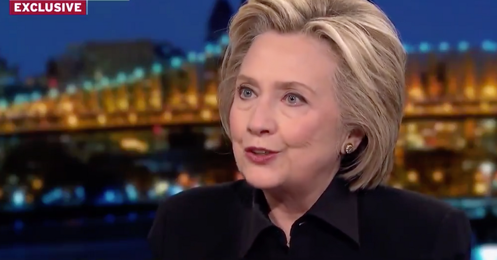 Hillary Clinton mocked Trump while making an important point about double standards.