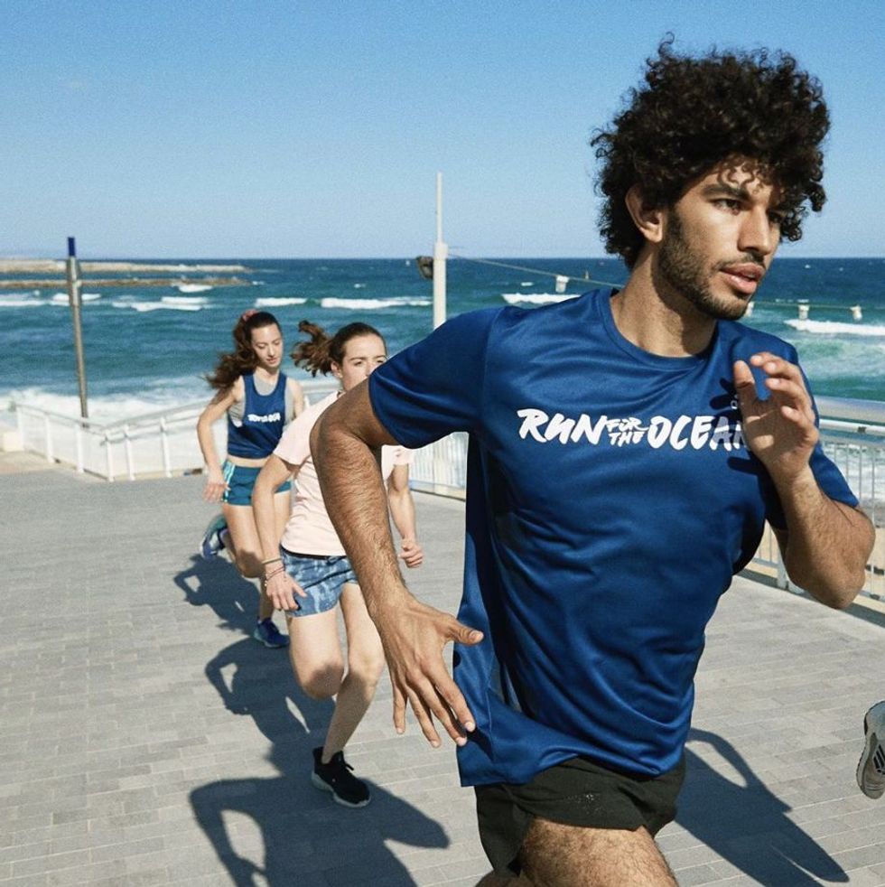 Adidas is donating $1 for every km people run to save the world's oceans from plastic waste.