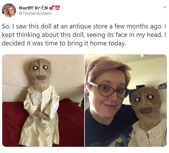 abigail scary doll