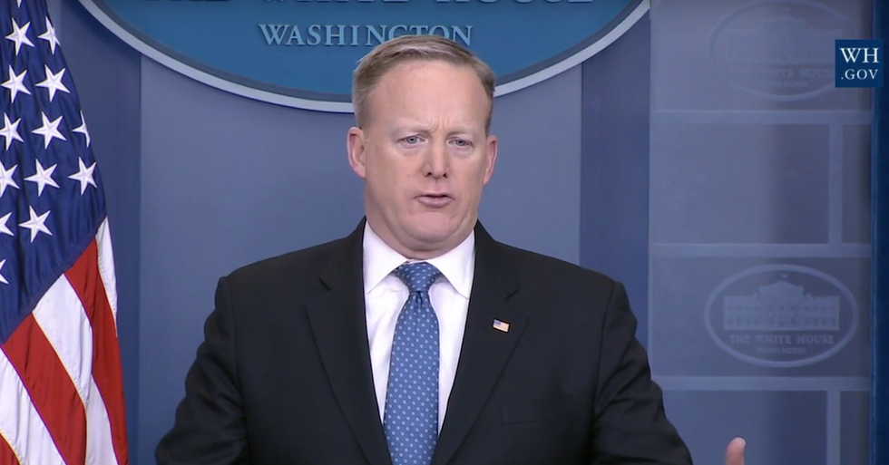 Sean Spicer Cites Nonexistent Atlanta Terror Attack Three Times In Two Days