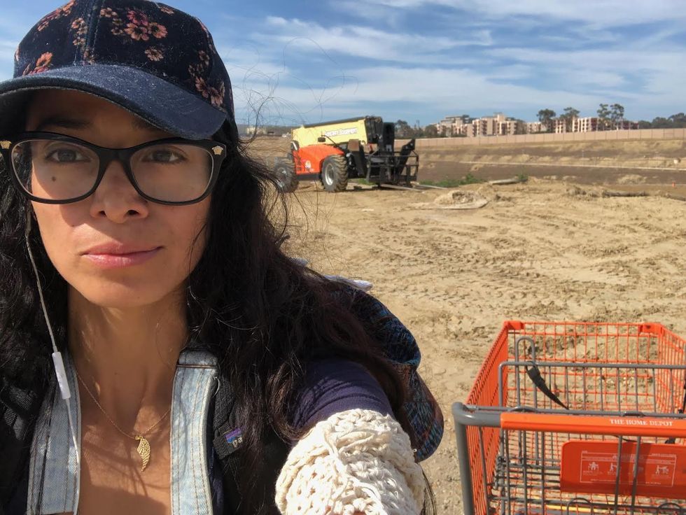 Artist Jackie Amezquita Walked From The U.S.-Mexico Border To Los Angeles