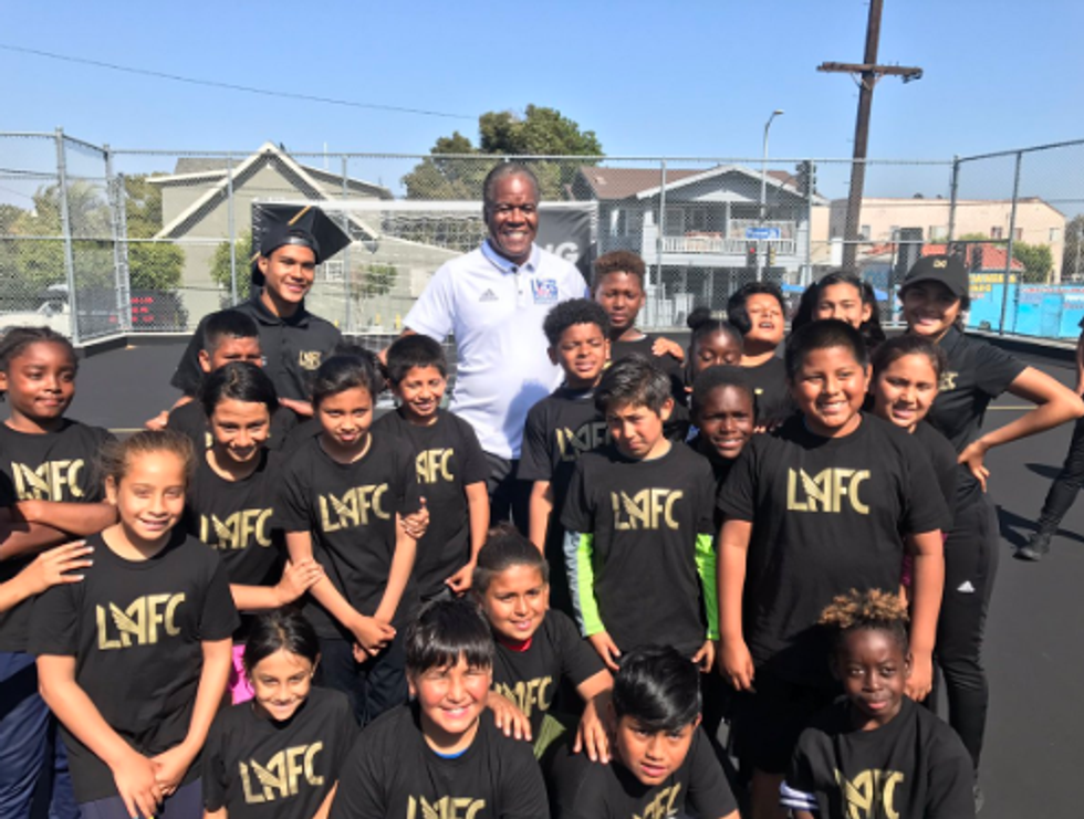 Los Angeles Youth Get A Safe Place To Play Soccer Close To Home