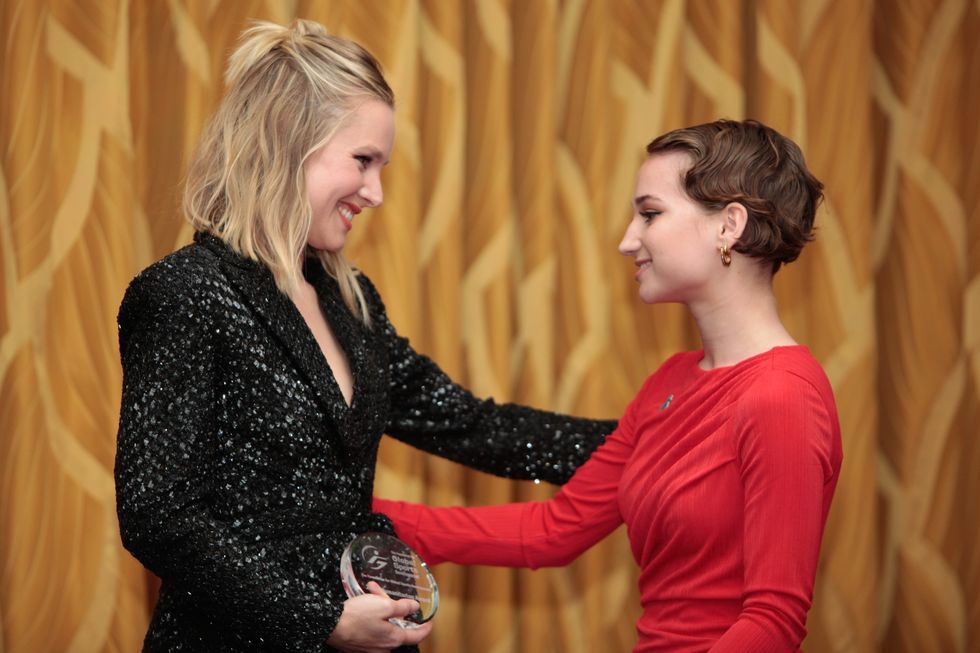 Kristen Bell Honors The Gymnasts Of The #MeToo Movement