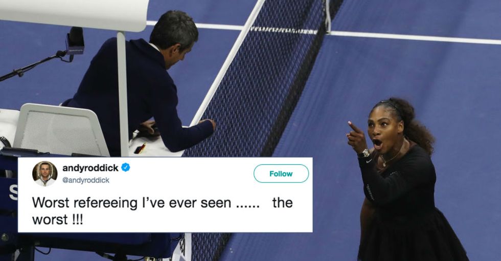 Serena Williams just exposed one of the most sexist double standards in all of sports.