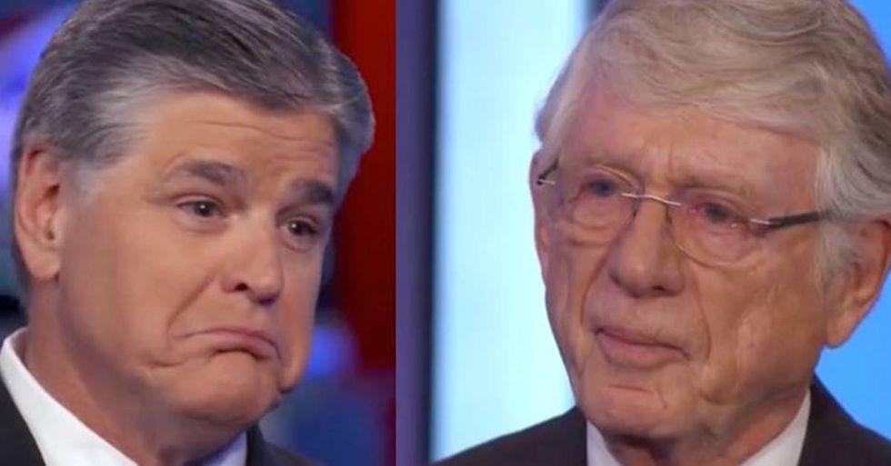 Ted Koppel Tells Sean Hannity He’s Bad For America