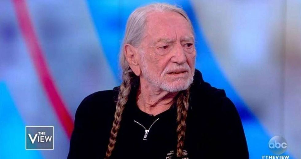 Willie Nelson has three words for country fans who can’t stand that he’s supporting a Democrat.