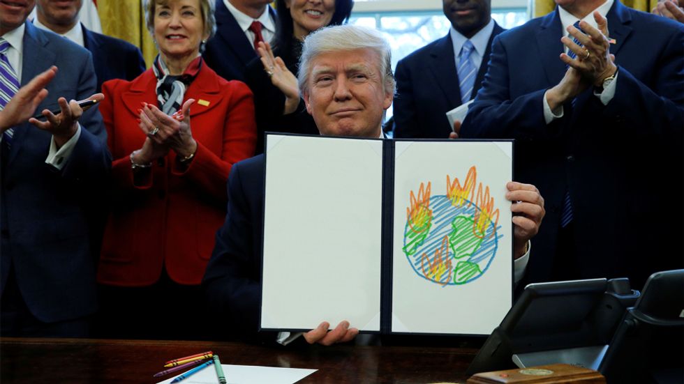 Trump Just Gave Us A Stunning Picture Of His Environmental Expertise