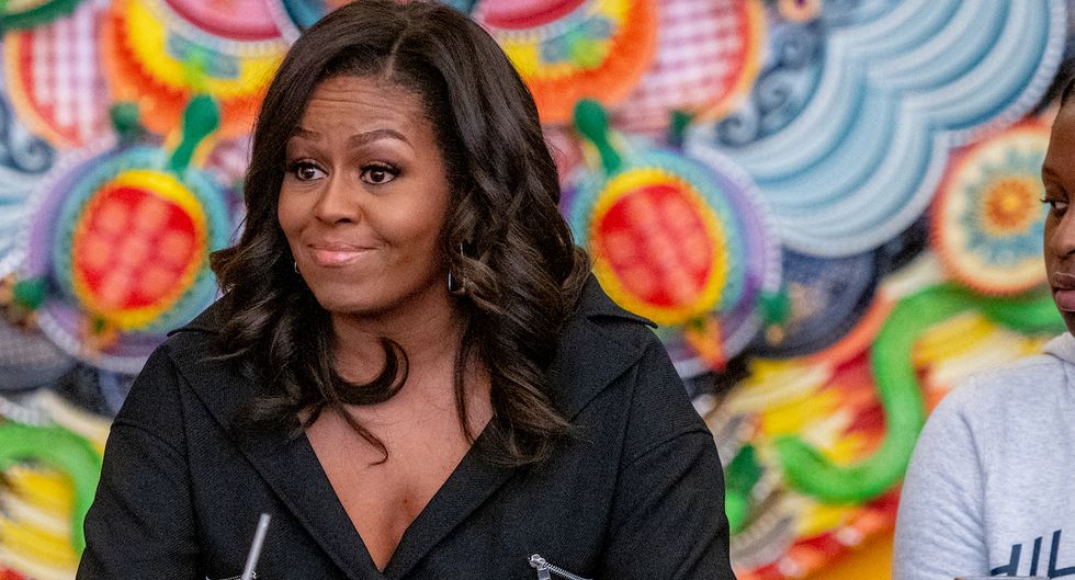 Michelle Obama made a fascinating admission about self-doubt while speaking to an all-girls school.