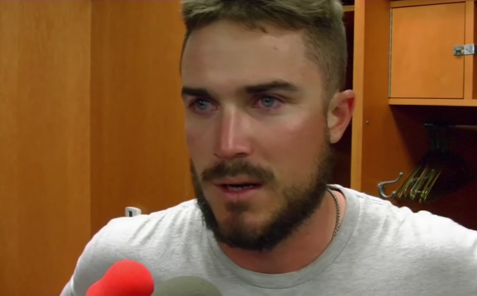 Watch MLB Player’s Emotional Reaction To Learning He Made The Team