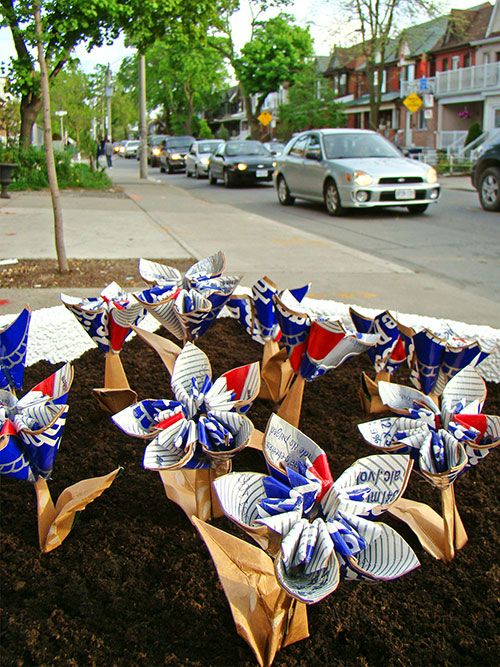 Outside The Box Artists Stage 30 Planter Interventions Across   Img 