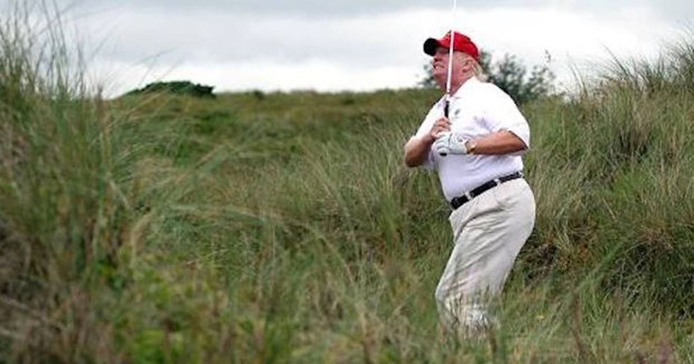 Hilarious Video Calls Out Trump For Golf Hypocrisy