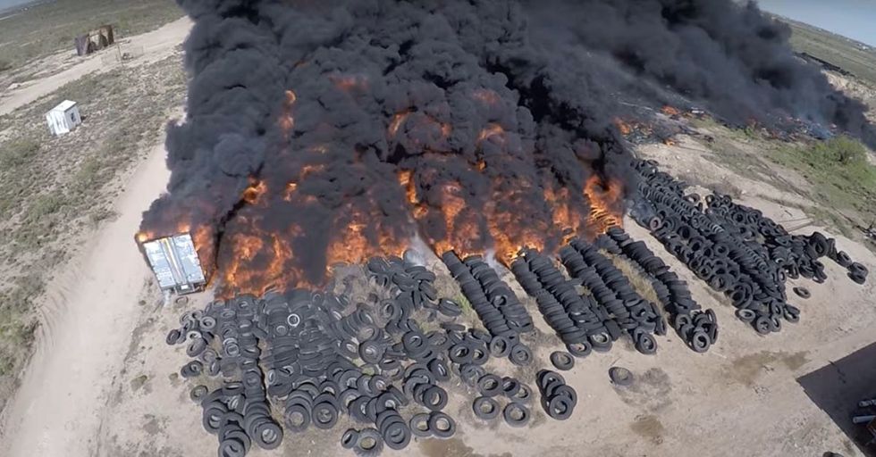 This Insane Texas Tire Fire Shows Why The EPA Is Essential To America
