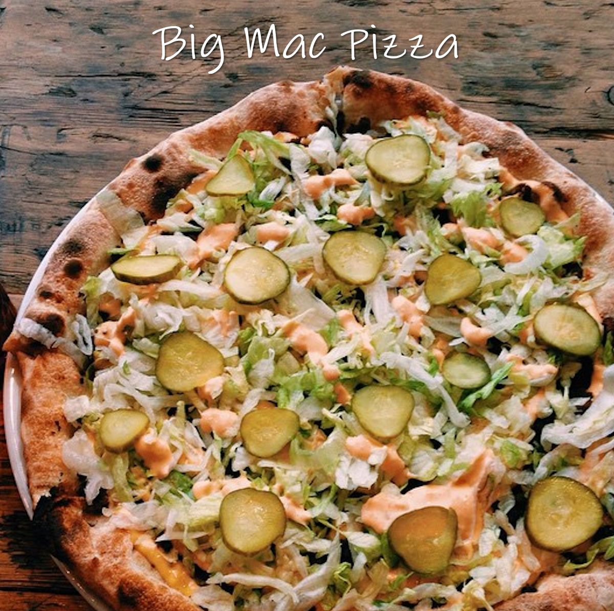 giant big mac pizza roll