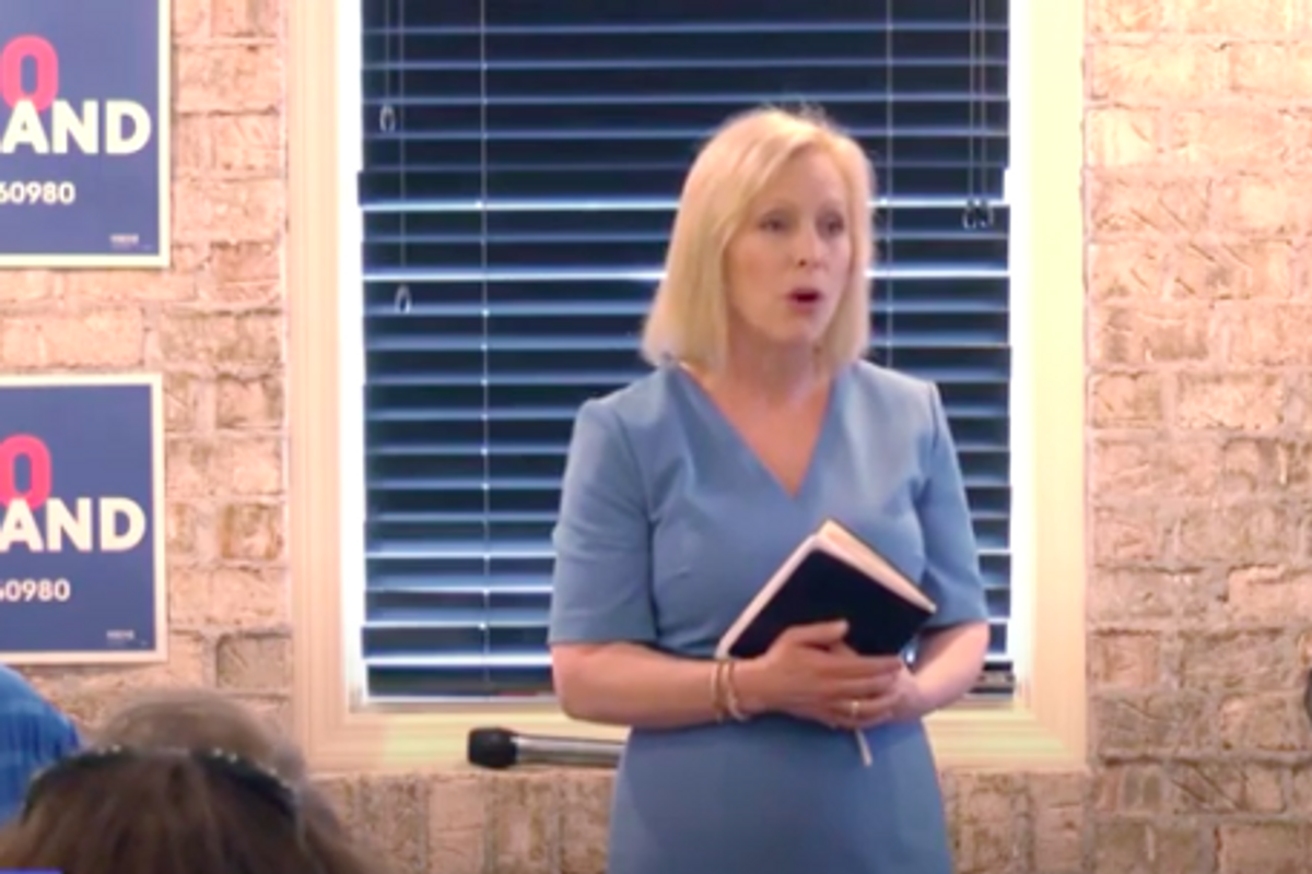 Kirsten Gillibrand Schools A White Lady