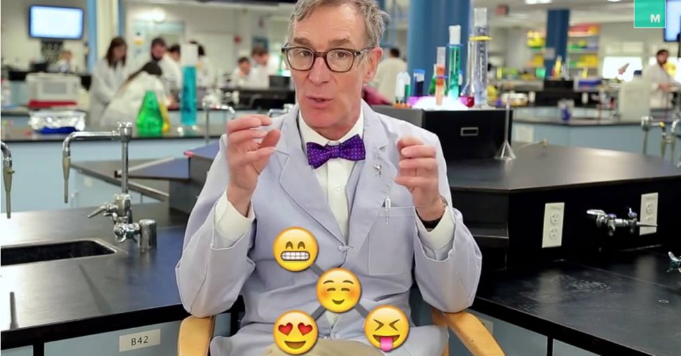 Bill Nye Uses Little Emoji to Explain Evolution in 90 Seconds