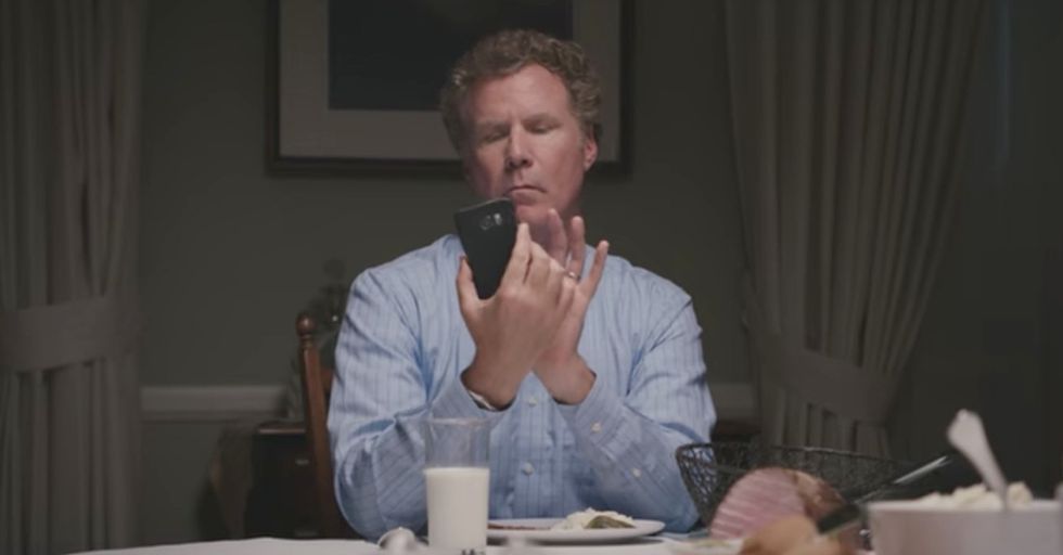 Will Ferrell Stars In Some Very Dark (And Funny) Ads Reminding Us To Put Down Our Phones