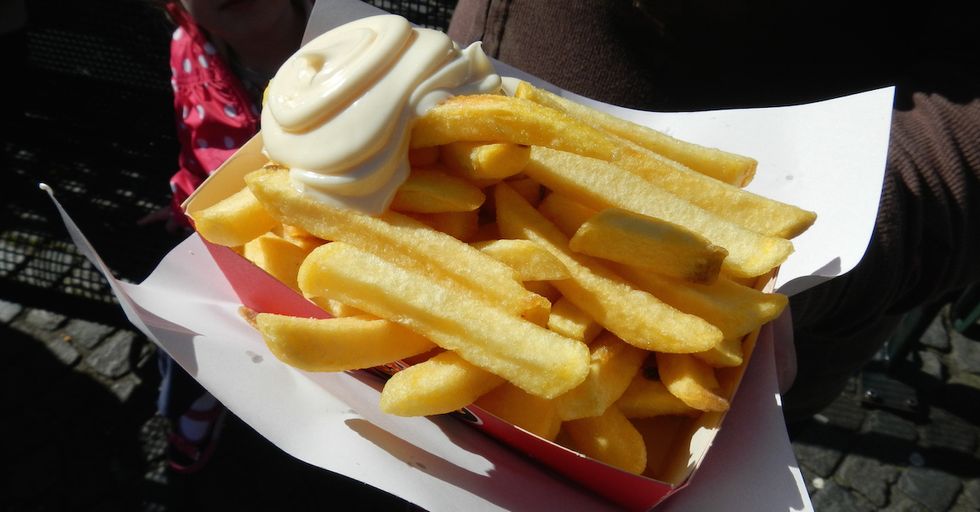 Anti-Austerity Protesters Pelt Potatoes at Prime Minister