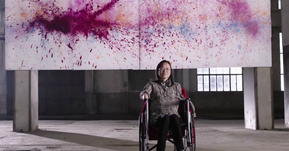 Cool Technology Allows Disabled People To Create Incredible Art With Their Minds
