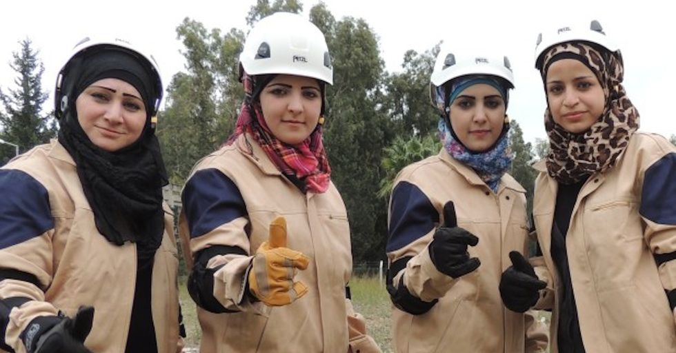 Meet Syria’s All-Women Rescue Team