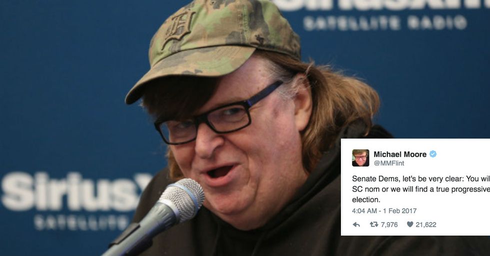 Michael Moore Threatens To Take Out Dems Who Don’t Block Trump Pick
