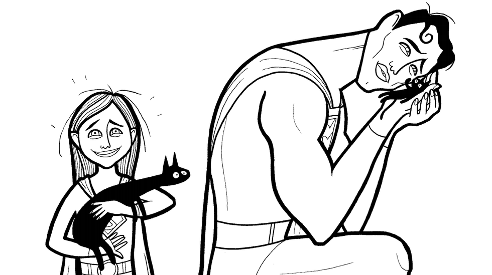 Cartoonist Creates “Super Soft Heroes” Coloring Book to Show Son That Heroes Can Cry