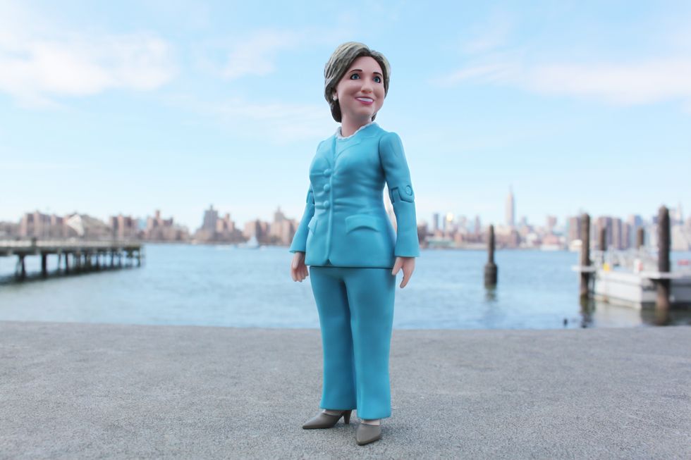 Hillary Clinton Action Figure Inflames Internet Nutjob Brigade