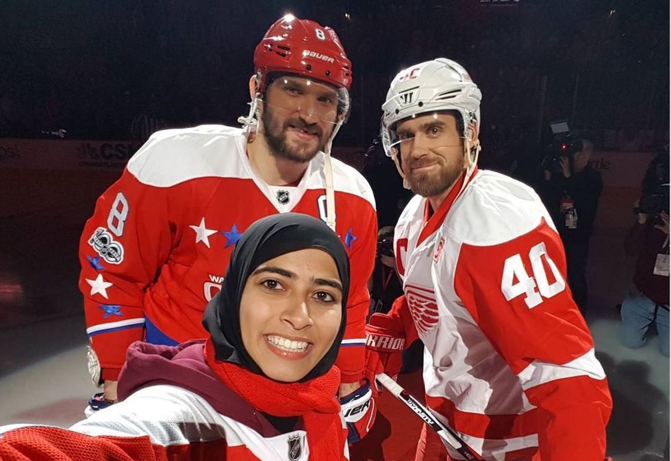 Hockey Scores Big