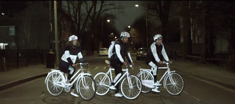 Volvo’s Glow-In-The-Dark LifePaint is the Modern Safety Solution Cyclists Have Been Begging For