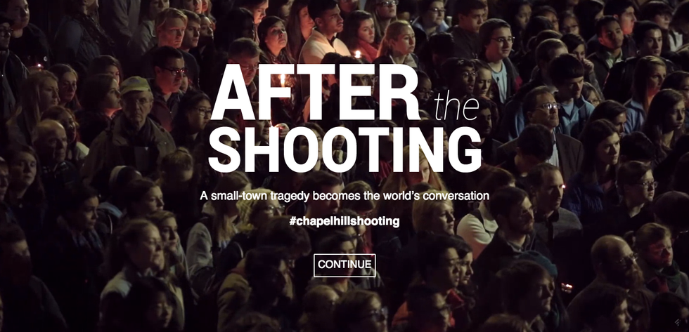 An Interactive Project Explores What Happened After the Chapel Hill Shooting