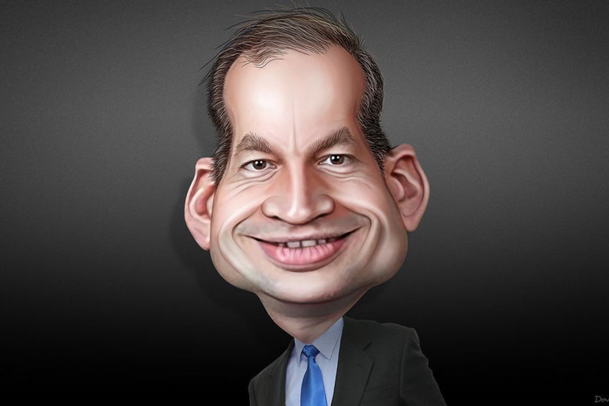Alex Acosta, You Are GET THE F*CK OUT