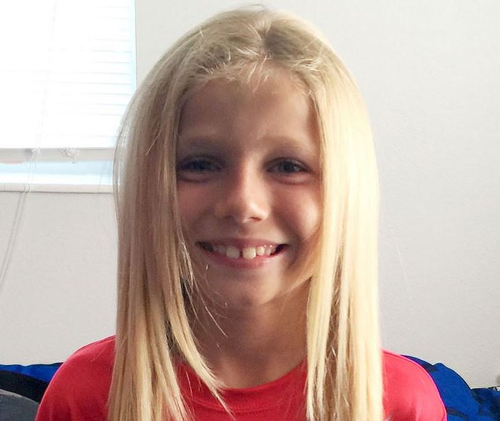 Eight Year Old Boy Grows Hair To Help Kids With Cancer Good