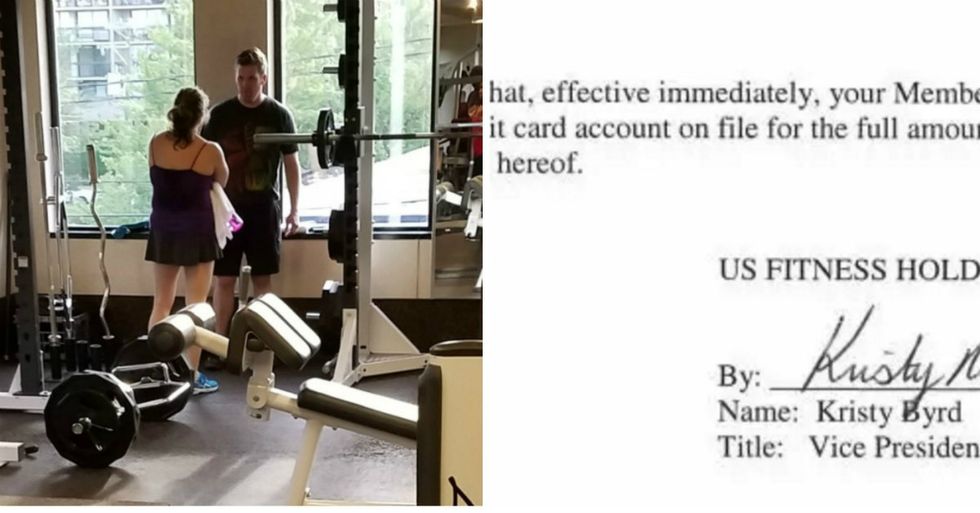 Women Masterfully Shames Notorious White Nationalist At The Gym