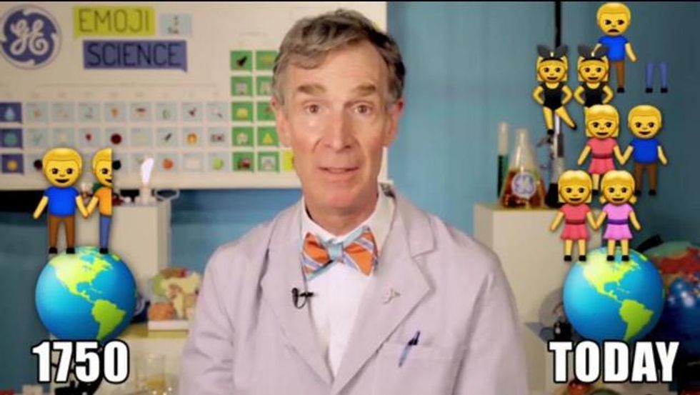 Let Bill Nye Explain Climate Change to You with Emojis
