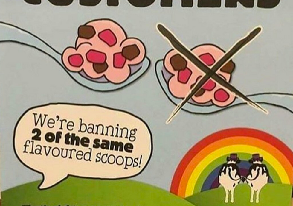 Ben & Jerry’s Just Banned Serving Two Scoops Of The Same Flavor
