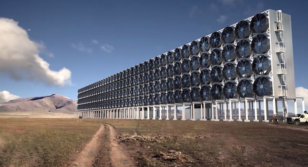 Meet the Mega-Structure That Sucks CO2 Emissions Out of Thin Air