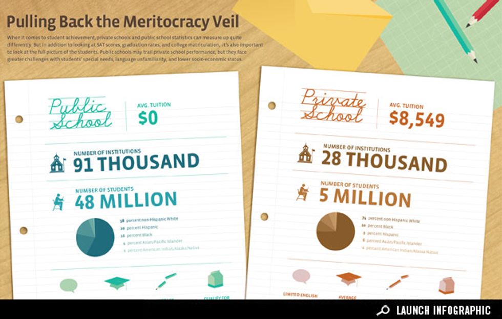 Infographic: Pulling Back the Meritocracy Veil