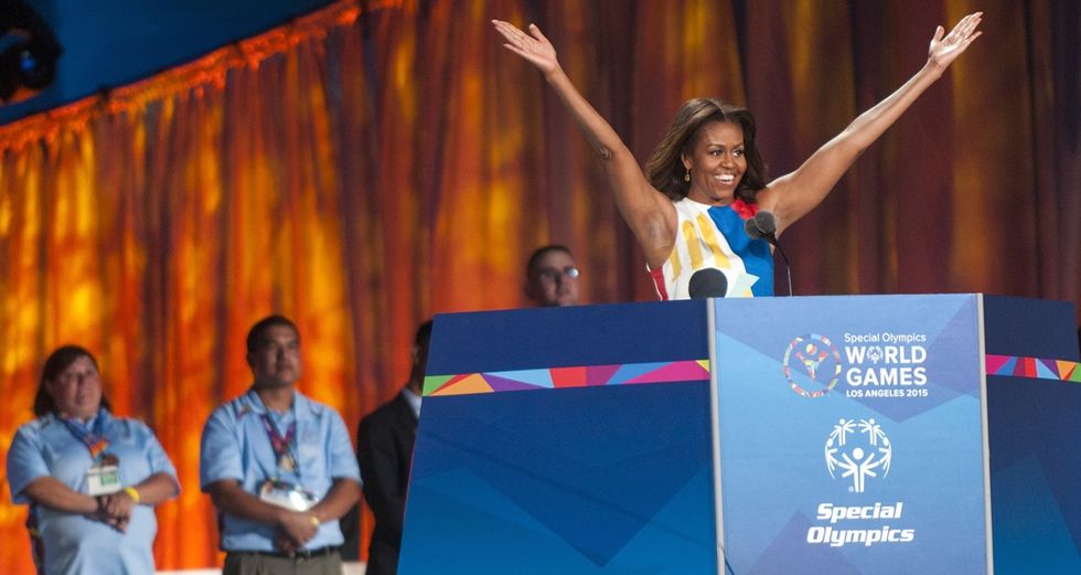 Michelle Obama Opens the 2015 Special Olympics, Reminds Us She’s Awesome