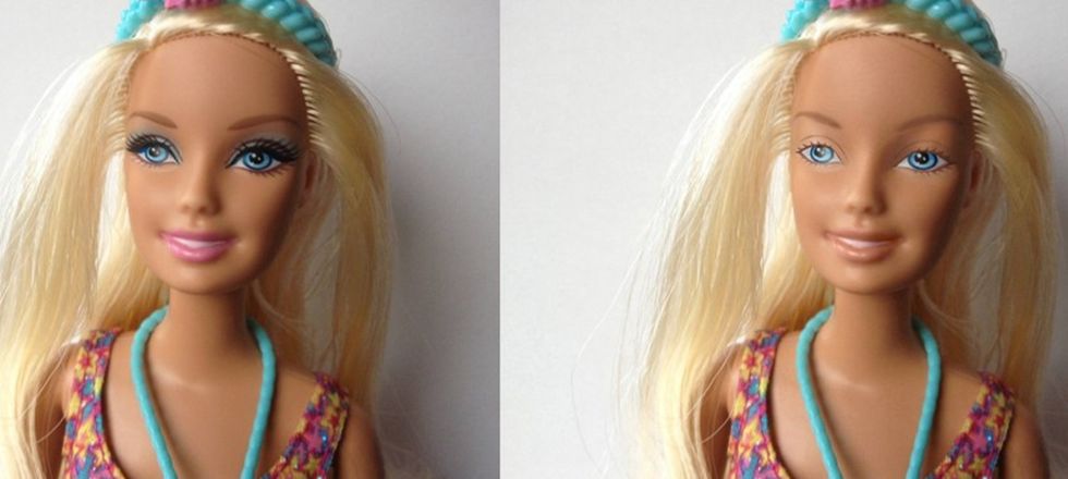Artist Removes Barbie’s Makeup to Challenge Doll Manufacturers