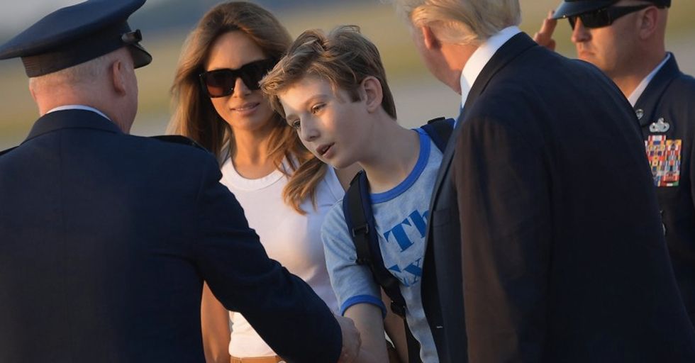Barron Trump Accidentally Became A Fashion Trendsetter With This One Shirt