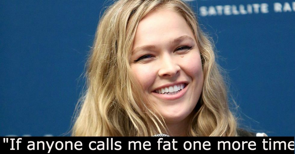 Ronda Rousey Fights for Her Body Image