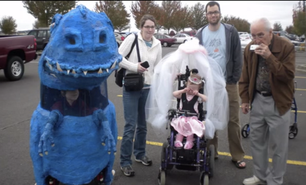 This Dad Constructs the Most Amazing Wheelchair Halloween Costumes