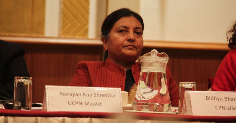 Meet Nepal’s Groundbreaking New President