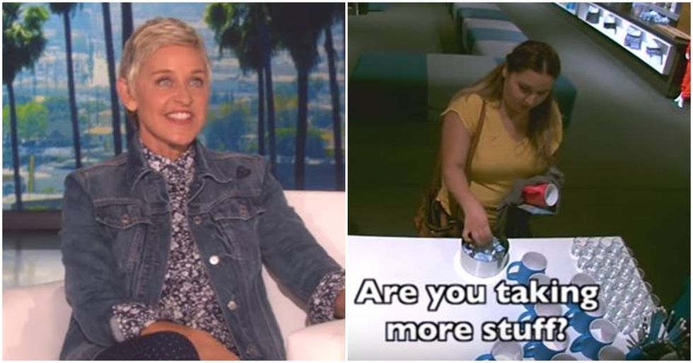 Ellen DeGeneres Calls Out An Audience Member For Theft