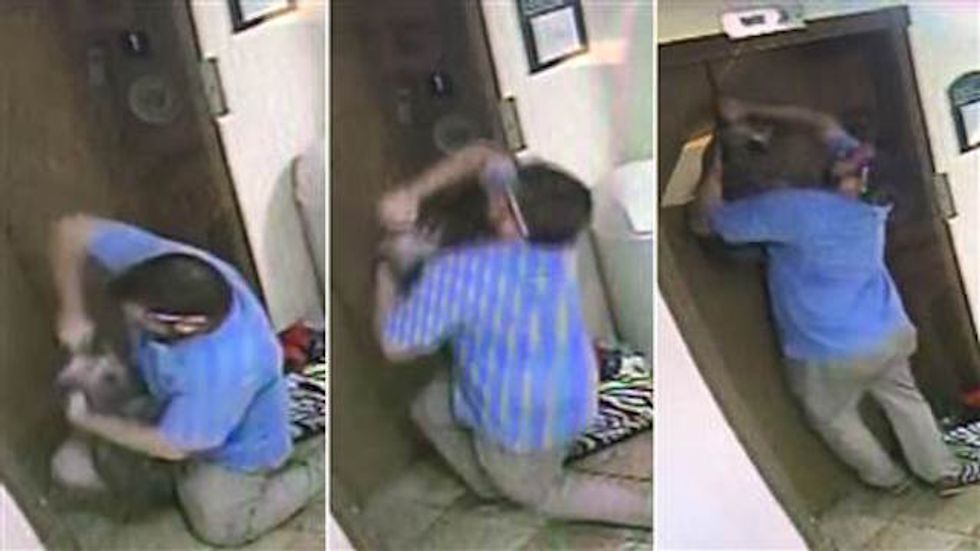 Random Act Of Sport: Hotel Manager Saves Dog Stuck In Elevator