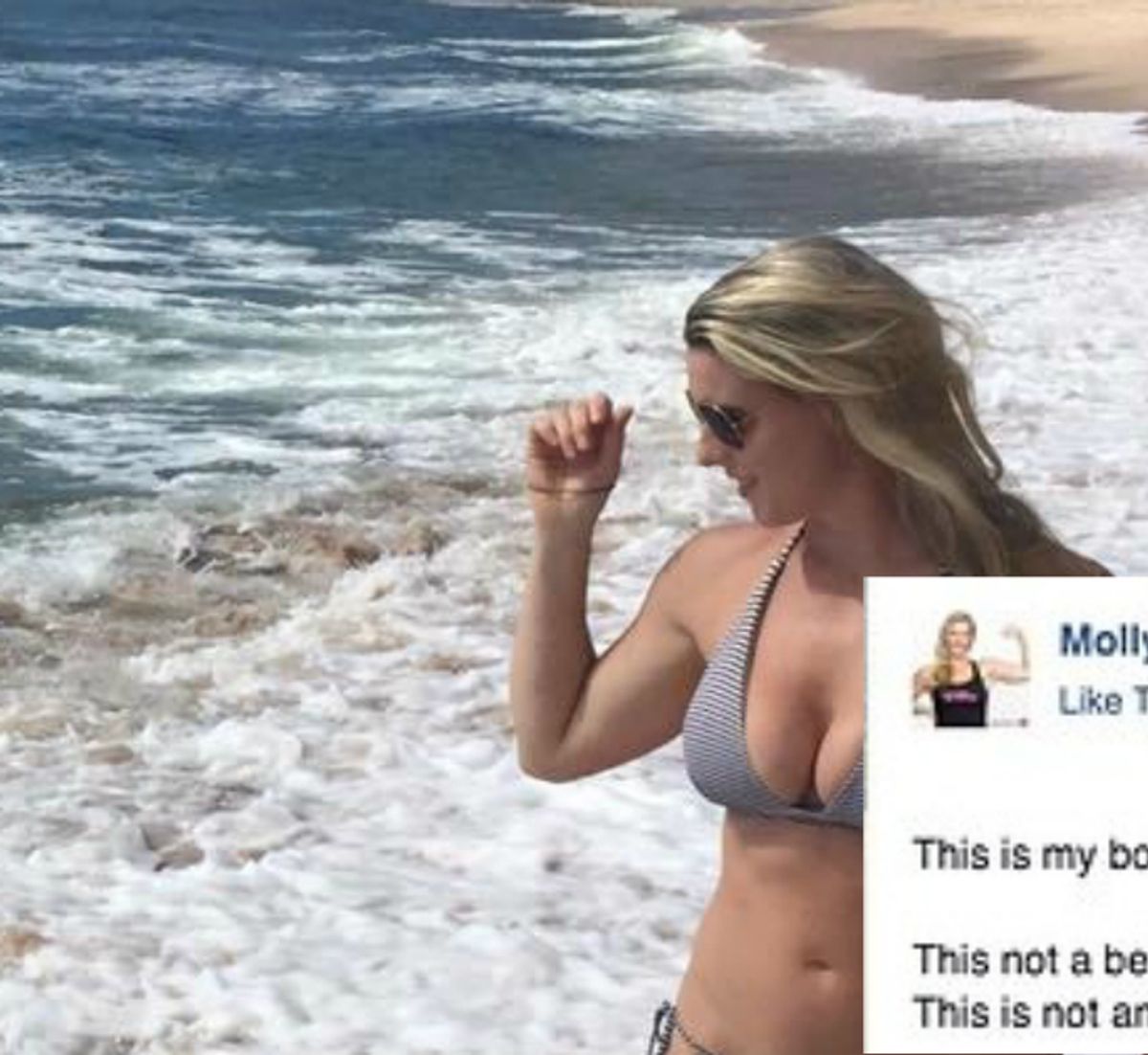 body shaming, body positivity, Molly Galbraith, physical fitness