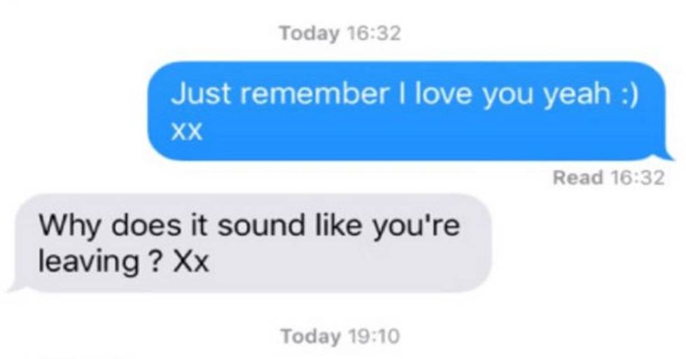 The haunting final messages people have received from significant others and the deceased.