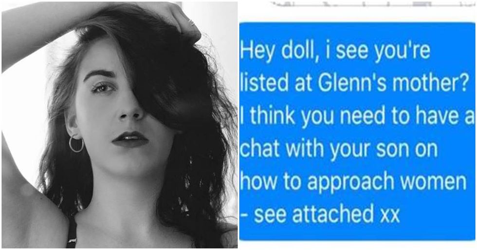 Photographer responds to unsolicited nude pic by sending it to the man’s mother.