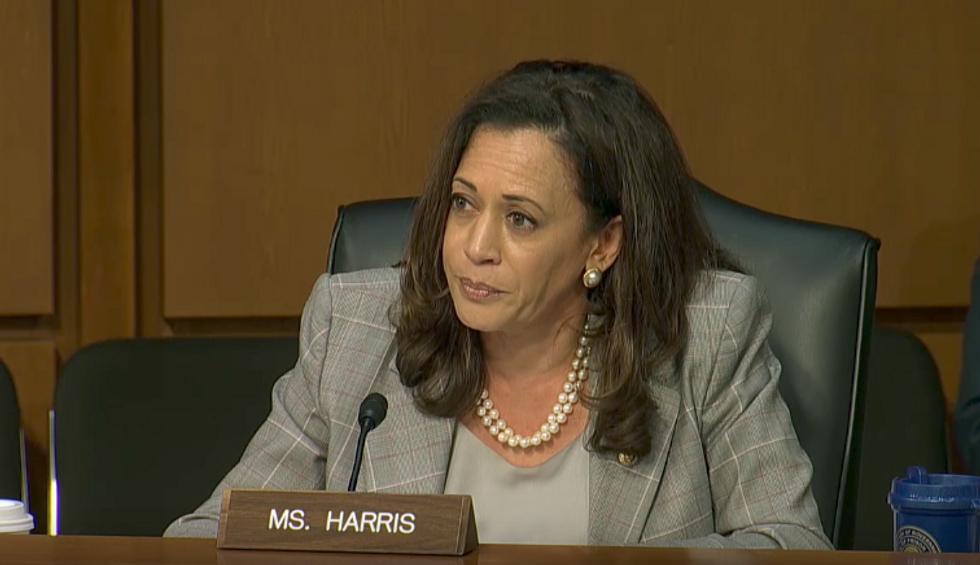 Kamala Harris Made Jeff Sessions Nervous. That’s Not Why She Keeps Being Interrupted