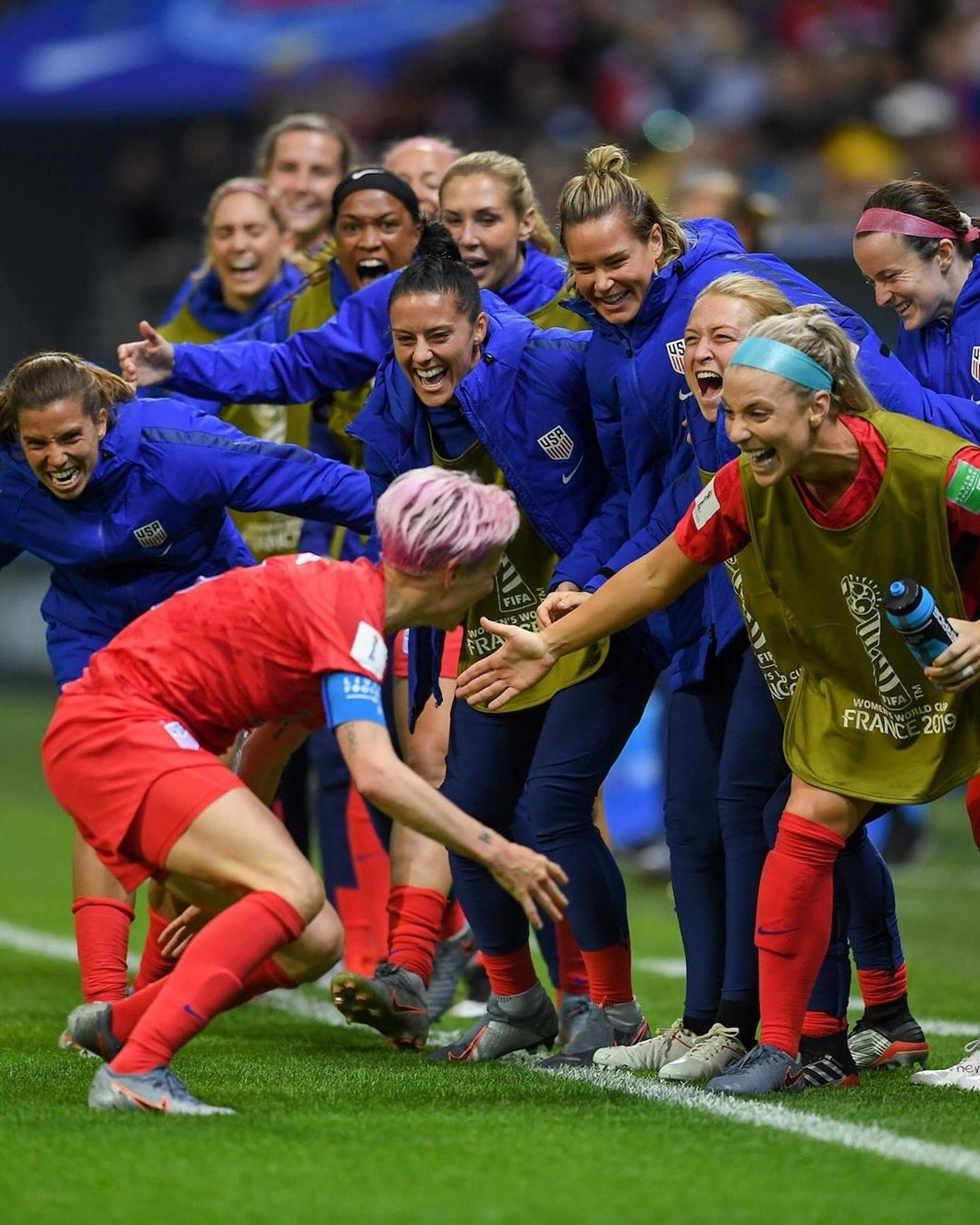 13 Reasons The USWNT Deserved To Celebrate Every Goal They Had In Their Game Against Thailand