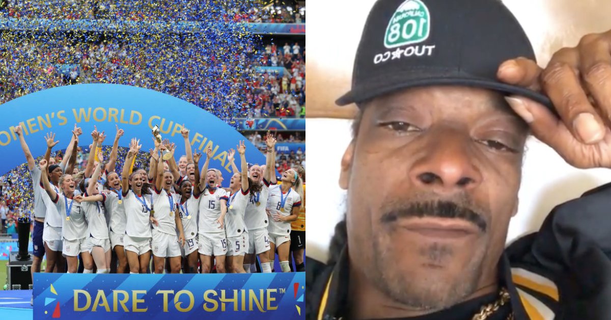Snoop Dogg Issues Blistering Rant About Why The U.S. Women's Soccer Team Should Get More Prize Money